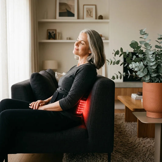 RELUXA Recovery Wrap — Dual-Wavelength Red Light Therapy